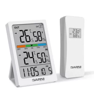 GARNI 155TH - Termometru digital wireless cu higrometru GARNI 155TH - Termometru digital wireless cu higrometru