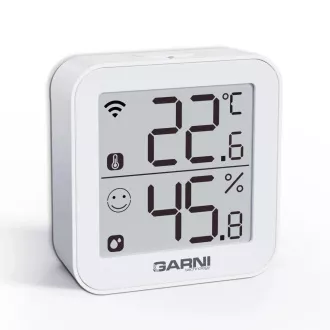 Termometru inteligent de interior GARNI 158THT cu higrometru Termometru inteligent de interior GARNI 158THT cu higrometru