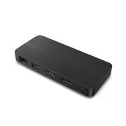 Stație de andocare LENOVO USB-C Dual Display Travel Dock + adaptor de 100 W (UE)