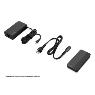 Stație de andocare LENOVO USB-C Dual Display Travel Dock + adaptor de 100 W (UE) Stație de andocare LENOVO USB-C Dual Display Travel Dock + adaptor de 100 W (UE)