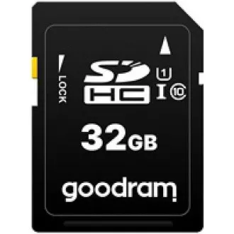 Card SDHC GOODRAM de 32 GB (R: 100 / W: 10 MB / s) UHS-I Clasa 10