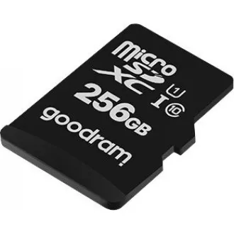 Placă microSDXC GOODRAM 256GB M1AA (R: 100 / W: 10 MB / s), UHS-I Clasa 10, U1 + Adaptor Placă microSDXC GOODRAM 256GB M1AA (R: 100 / W: 10 MB / s), UHS-I Clasa 10, U1 + Adaptor