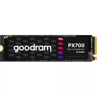 SSD GOODRAM PX700 4TB, PCIe Gen4x4, M.2 2280, (R:7400/W:6500MB/s)