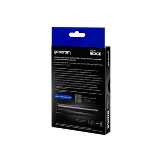 SSD extern GOODRAM Move Ridge 1TB, USB-C 3.2 Gen2x2, (R:2000/W:2000MB/s), negru