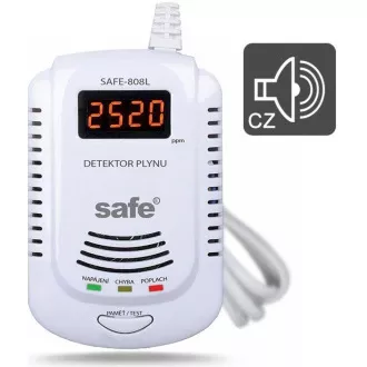 Detector de gaze inflamabile și explozive Safe 808 - detector de gaze naturale