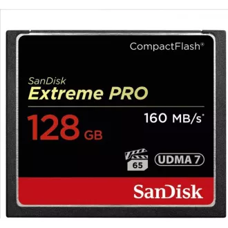 SanDisk Compact Flash 128GB Extreme Pro (160MB/s) VPG 65, UDMA 7
