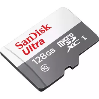 Card SanDisk MicroSDXC 64GB Ultra (80MB/s, Clasa 10, Android) + adaptor