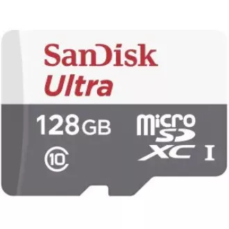Card Sandisk MicroSDXC 128GB Ultra (80MB/s, Clasa 10 UHS-I, Android)