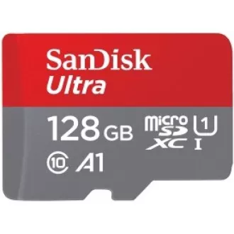 Card Sandisk MicroSDXC 128GB Ultra (80MB/s, Clasa 10 UHS-I, Android)
