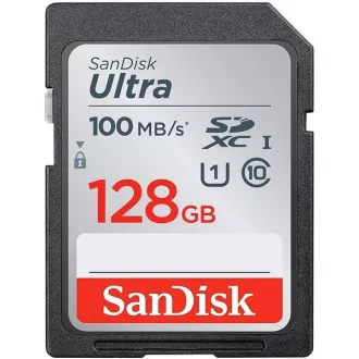 Card SanDisk SDXC 128GB Ultra (100MB/s Clasa 10 UHS-I)