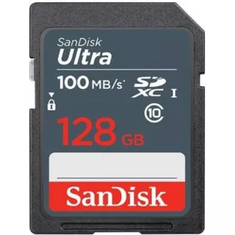 Card SanDisk SDXC 128GB Ultra (100MB/s Clasa 10 UHS-I)