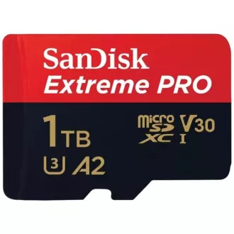 Card SanDisk micro SDXC 1TB Extreme PRO (200 MB/s Clasa 10, UHS-I U3 V30)   adaptor