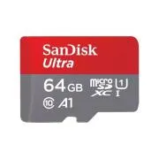 Card SanDisk MicroSDXC Ultra 64GB (140MB/s, A1 Clasa 10 UHS-I) + adaptor