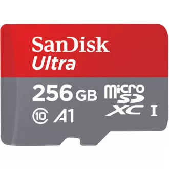 Card SanDisk MicroSDXC 256GB Ultra (150 MB/s, A1 Class 10 UHS-I)   adaptor