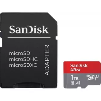 SanDisk MicroSDXC 1TB Ultra (150 MB/s, A1 Class 10 UHS-I)   adaptor
