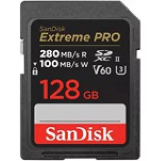 Card SanDisk SDXC 128GB Extreme PRO (280 MB/s Clasa 10, UHS-II V60)