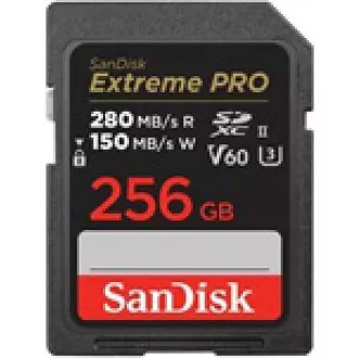 Card SanDisk SDXC 256GB Extreme PRO (280 MB/s Clasa 10, UHS-II V60)