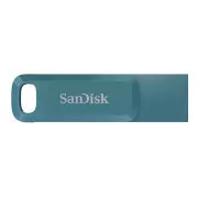 SanDisk Flash Disk 64GB Ultra Dual Drive Go, USB-C 3.2, albastru