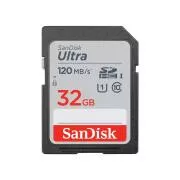 Card SanDisk SDHC Ultra 32GB (R:120/W:120 MB/s, UHS-I, C10)
