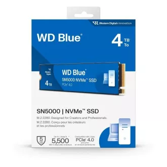 WD BLUE SSD NVMe 2TB PCIe SN5000, Gen4, (R:5150, W:4850MB/s)