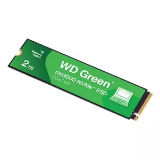 SSD WD GREEN 2TB SN3000 cu tehnologie SanDisk, PCIe Gen4x4, M.2 2280, (R:5000/W:4200 MB/s)