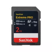 Card SanDisk SDXC Extreme PRO 2TB (250 MB/s Clasa 10, UHS-I U3 V30)
