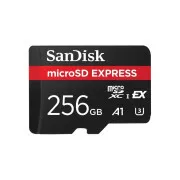 Card micro SDXC SanDisk Express de 256 GB (880/650 MB/s, A1, UHS-I, U3)