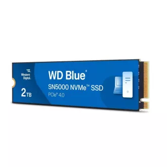 SSD WD BLUE NVMe 2TB PCIe SN5100 cu tehnologie SanDisk, Gen4, (R:5150, W:4850MB/s)
