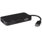 Adaptor PREMIUMCORD DisplayPort - DP + HDMI + DVI + VGA, 1080p, 4K*2K