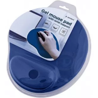 GEMBIRD Mouse Pad ergonomic Maxi gel, albastru