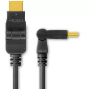 Cablu PREMIUMCORD HDMI A - HDMI AM/M 2m, conectori placati cu aur rotativi