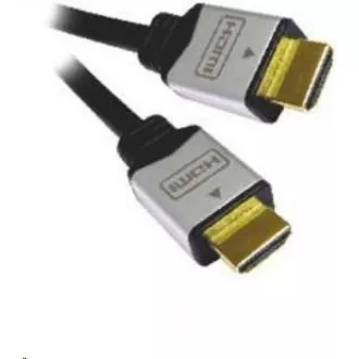 Cablu PREMIUMCORD HDMI A - HDMI AM/M 2m conectori HQ placați cu aur și metal, 4K