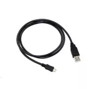 C-TECH Cablu USB 2.0 AM/Micro, 2m, negru