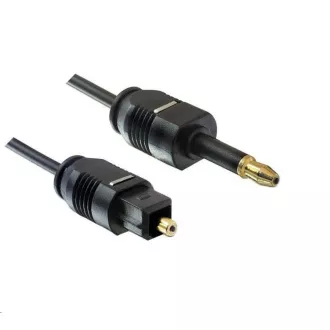 Cablu PREMIUMCORD 3,5 mm mini Toslink - Toslink, OD: 2,2 mm, lungime 3 m