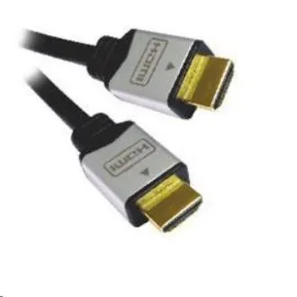 Cablu HDMI PREMIUMCORD A - HDMI AM/M, 1 m, placat cu aur și conectori metalici HQ Cablu HDMI PREMIUMCORD A - HDMI AM/M, 1 m, placat cu aur și conectori metalici HQ