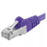 PREMIUMCORD Cablu patch CAT6a S-FTP, RJ45-RJ45, AWG 26/7 0, 5m violet