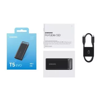 Unitate SSD externă Samsung T5 EVO - 2TB - negru