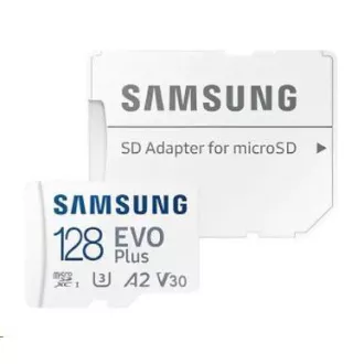 Card micro SDXC Samsung 128GB EVO Plus + adaptor SD Card micro SDXC Samsung 128GB EVO Plus + adaptor SD