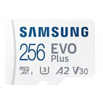 Card micro SDXC Samsung 256GB EVO Plus + adaptor SD Card micro SDXC Samsung 256GB EVO Plus + adaptor SD