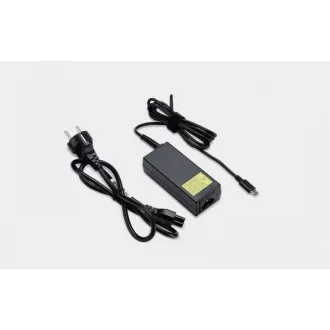 Adaptor ACER 45W_USB de tip C, negru - pentru dispozitive cu USB C, CABLUL DE ALIMENTARE UE (PACHET CU AMANTUL)