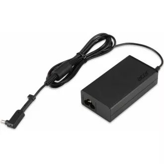 Adaptor ACER 45W_USB de tip C, negru - pentru dispozitive cu USB C, CABLUL DE ALIMENTARE UE (PACHET CU AMANTUL)