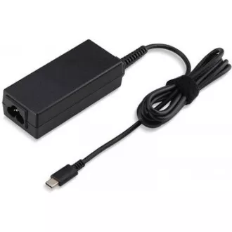 Adaptor ACER 45W_USB de tip C, negru - pentru dispozitive cu USB C, CABLUL DE ALIMENTARE UE (PACHET CU AMANTUL)