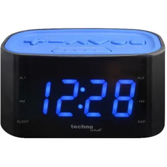 TechnoLine WT 465B - ceas deșteptător digital cu receptor radio