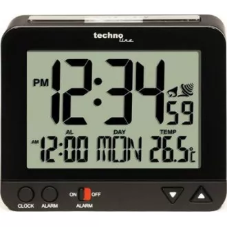 TechnoLine WT 195W - ceas deşteptător digital cu termometru TechnoLine WT 195W - ceas deşteptător digital cu termometru