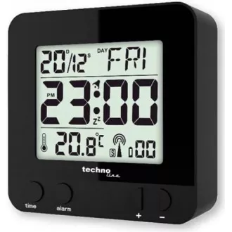 Ceas cu alarmă digital TechnoLine WT 235BK, negru Ceas cu alarmă digital TechnoLine WT 235BK, negru