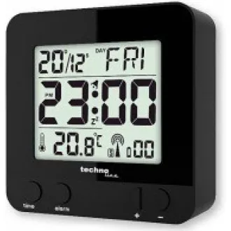 Ceas cu alarmă digital TechnoLine WT 235BK, negru Ceas cu alarmă digital TechnoLine WT 235BK, negru