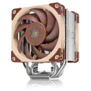 Cooler CPU NOCTUA NH-U12A, 2x 120mm, LGA1851, AM5, maro/argintiu