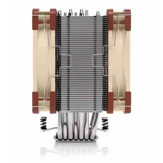 Cooler CPU NOCTUA NH-U12A, 2x 120mm, LGA1851, AM5, maro/argintiu