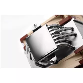 Cooler CPU NOCTUA NH-U12A, 2x 120mm, LGA1851, AM5, maro/argintiu