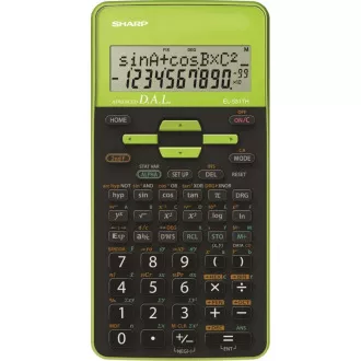 Calculator SHARP - EL531THGR - verde - cutie
